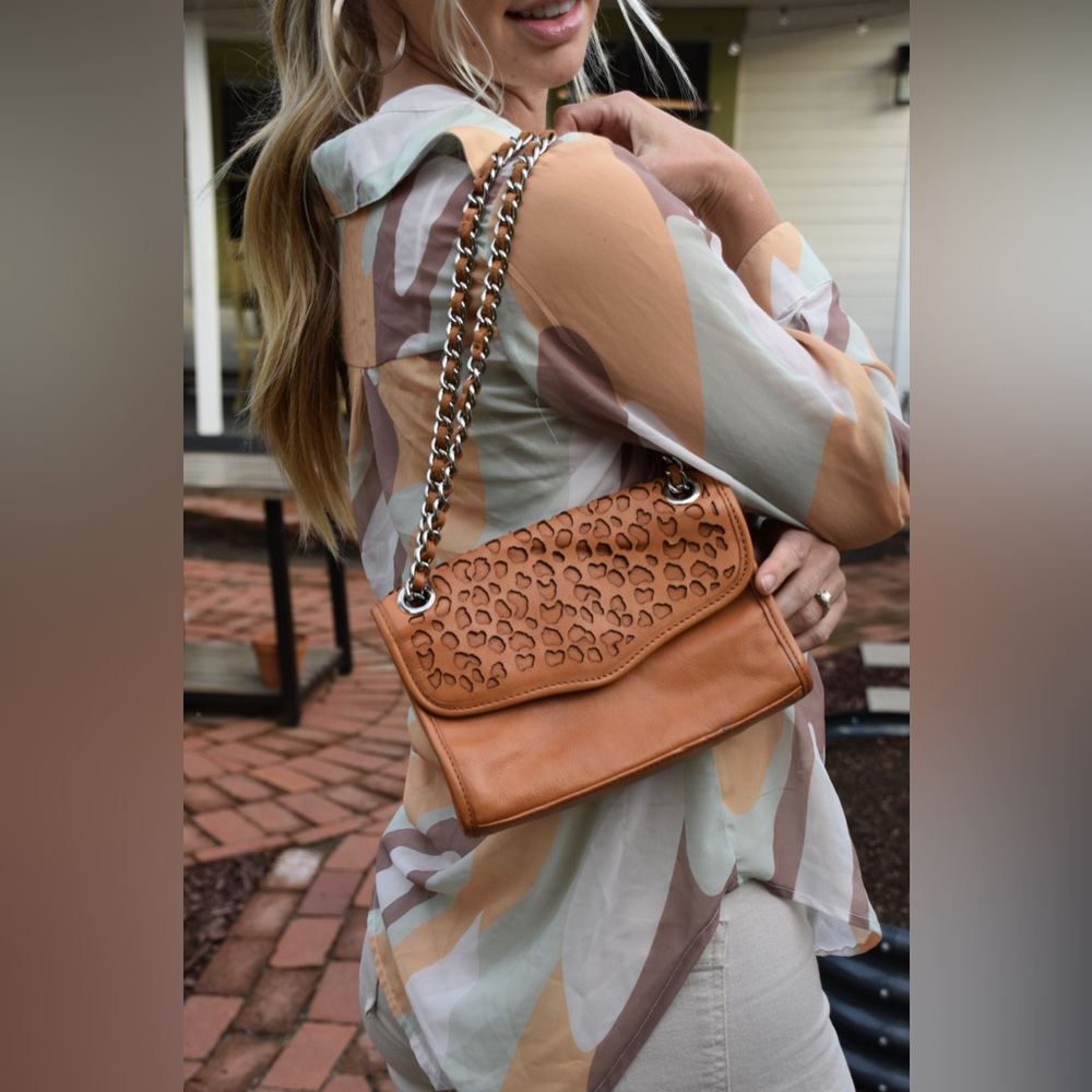 Rebecca Minkoff Cheetah Mini Affair Bag!! LIKE NEW